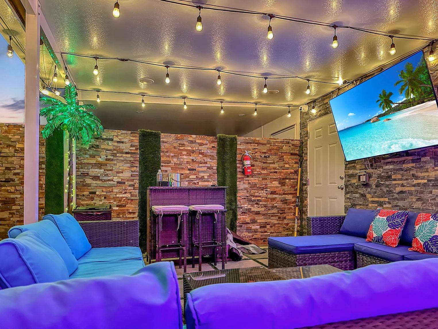 Vacay Spot Experience Luna Sky! 65" Tv Bar, Bbq, Shower Massage Jets, Music, Go To Fl Keys Homestead Esterno foto